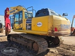 Used Excavator in yard